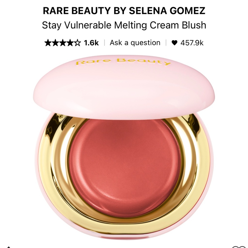 RARE BEAUTY BY SELENA GOMEZ Stay Vulnerable Melting Cream Blush Nearly Neutral